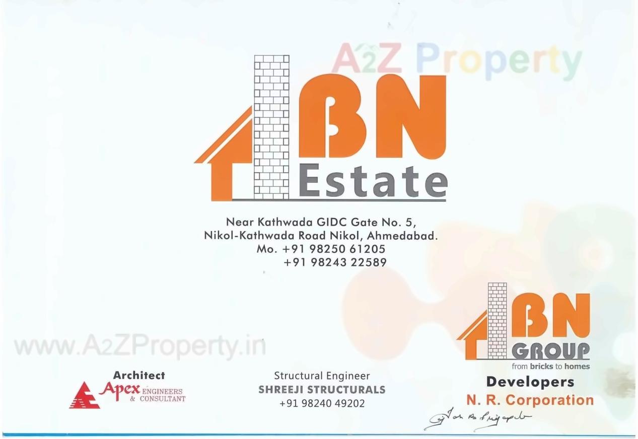  of real estate project B N Estate located at Nikol, Ahmedabad, Gujarat