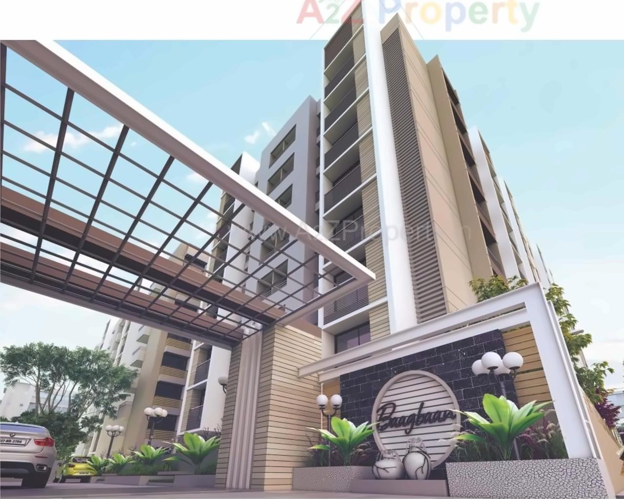 3D Elevation of real estate project Baagban Residency located at City, Ahmedabad, Gujarat