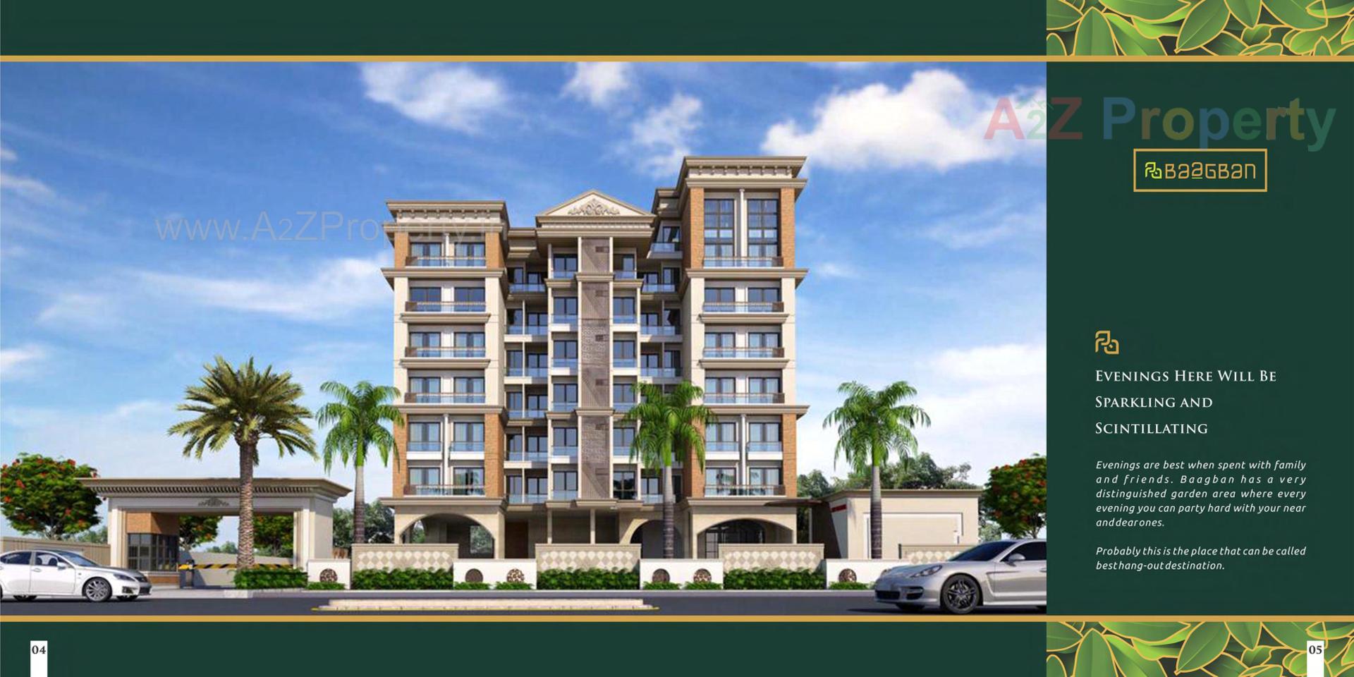 3D Elevation of real estate project Baagban located at Khanpur, Ahmedabad, Gujarat