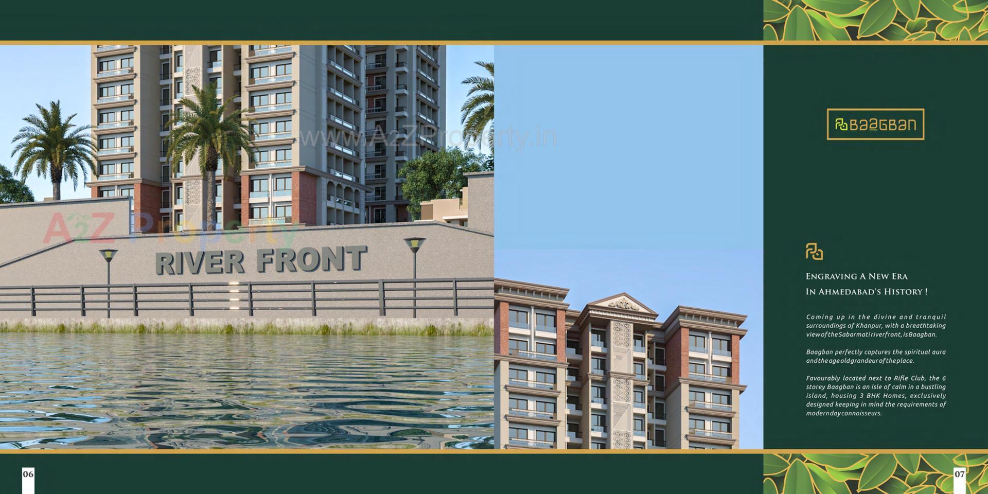 3D Elevation of real estate project Baagban located at Khanpur, Ahmedabad, Gujarat