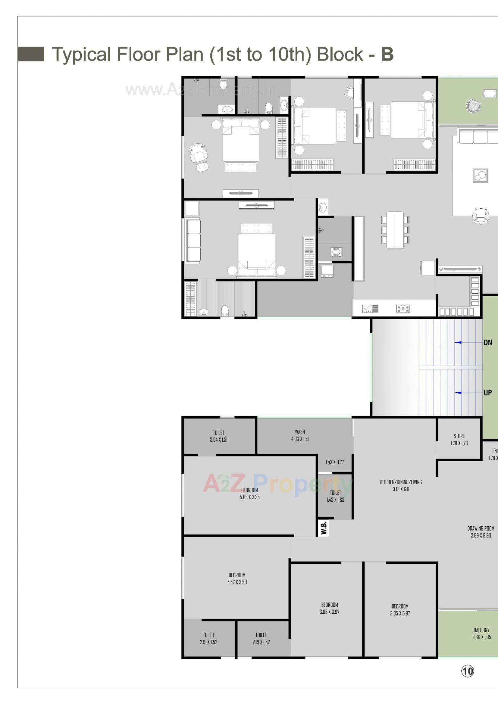 Layout of real estate project Balaji Residency located at Kathwada, Ahmedabad, Gujarat