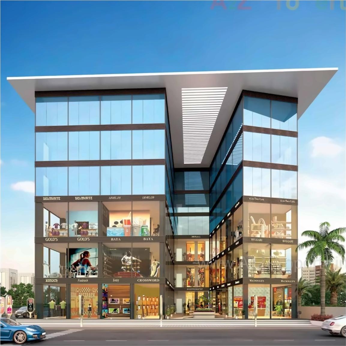 3D Elevation of real estate project Bapunagar One located at Naroda, Ahmedabad, Gujarat