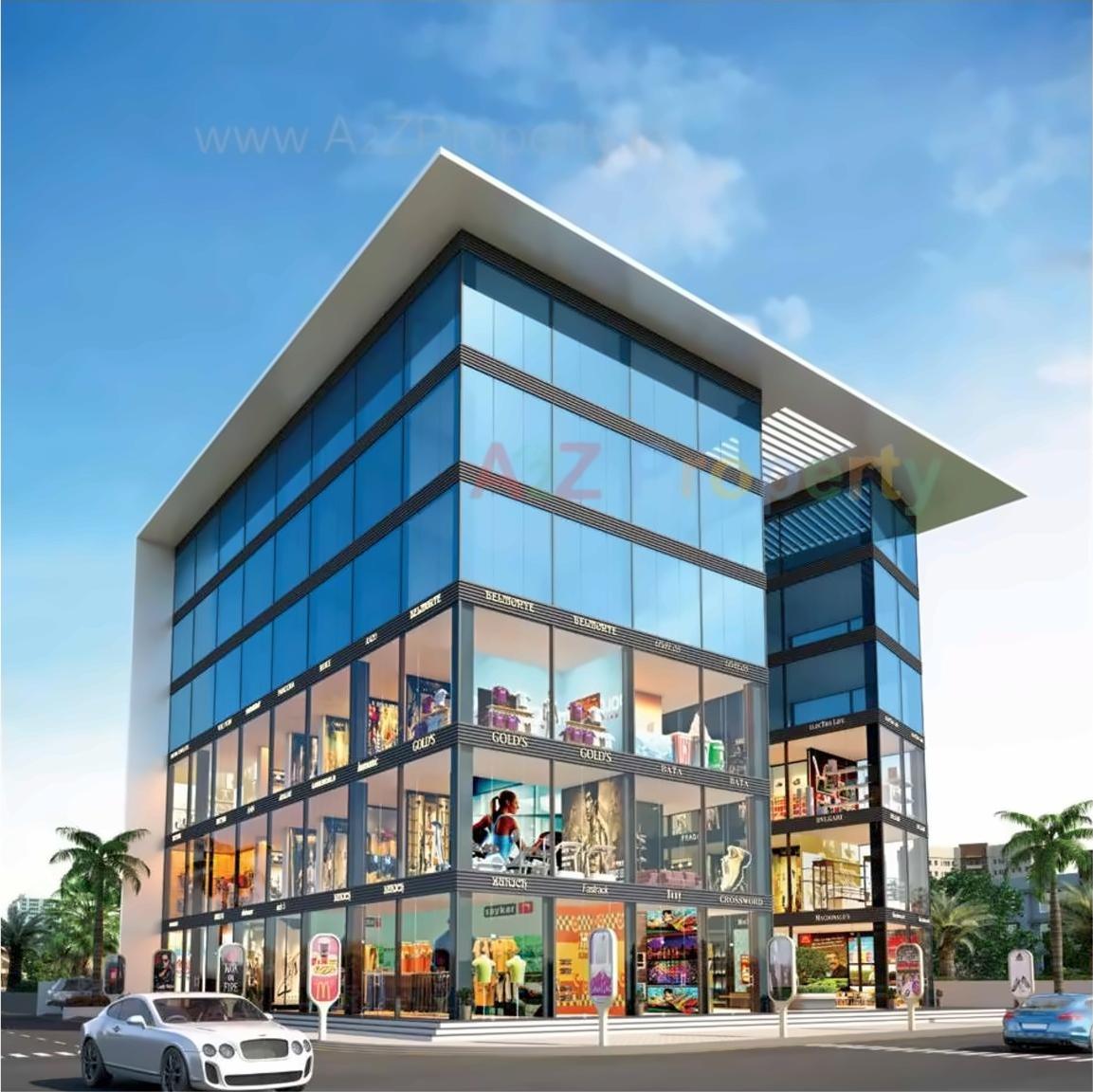 3D Elevation of real estate project Bapunagar One located at Naroda, Ahmedabad, Gujarat