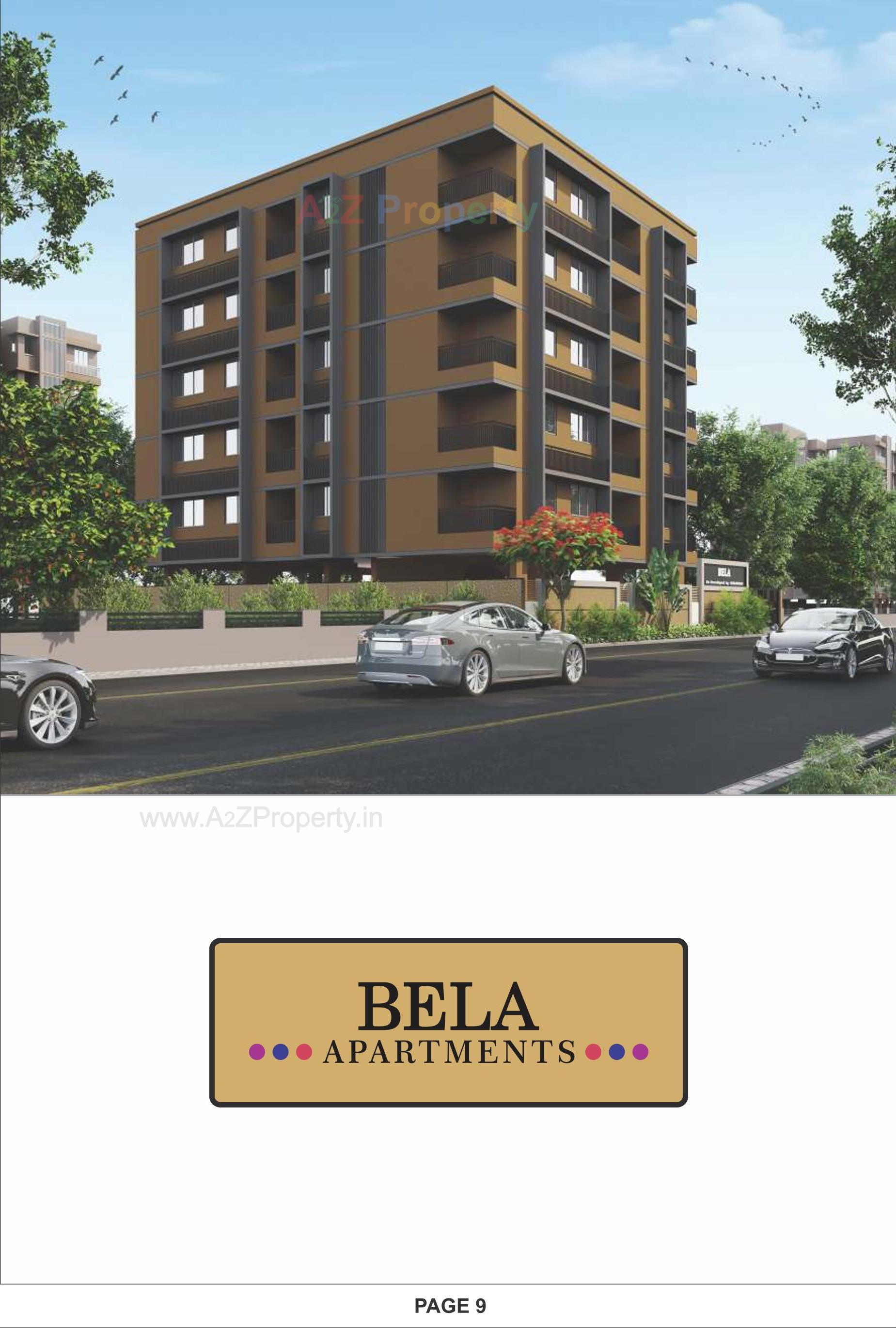 3D Elevation of real estate project Bela Apartment located at Paldi, Ahmedabad, Gujarat