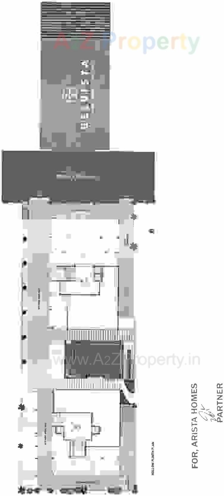 Layout of real estate project Belvista located at Ambli, Ahmedabad, Gujarat