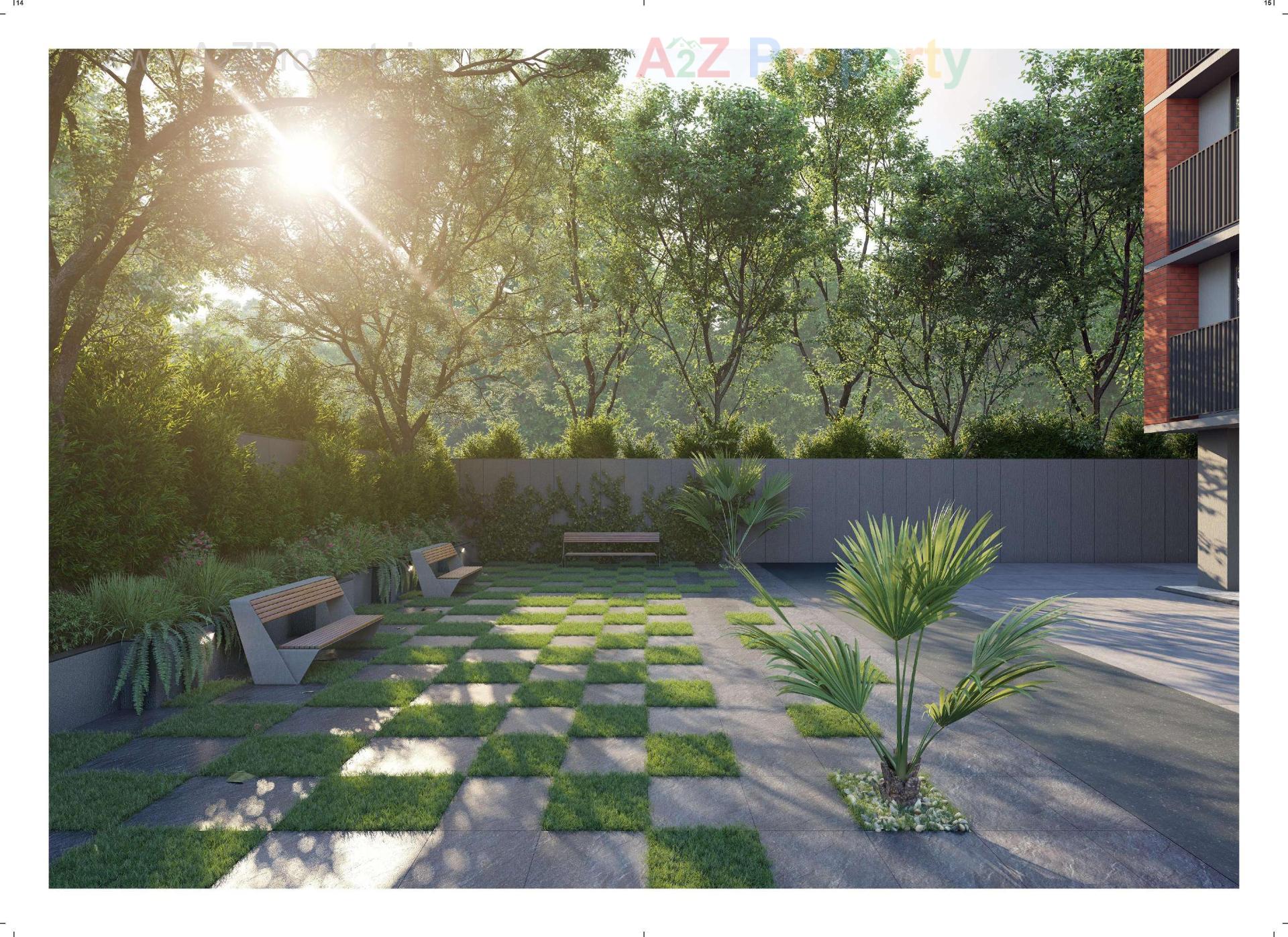 3D Elevation of real estate project Beryl Crystal located at Sola, Ahmedabad, Gujarat