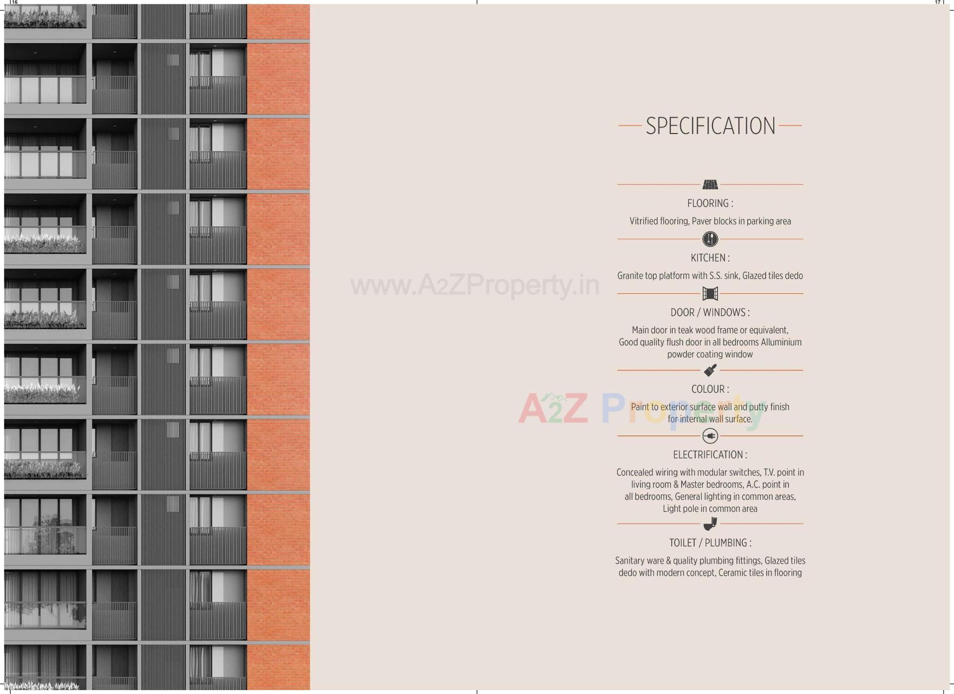  of real estate project Beryl Crystal located at Sola, Ahmedabad, Gujarat