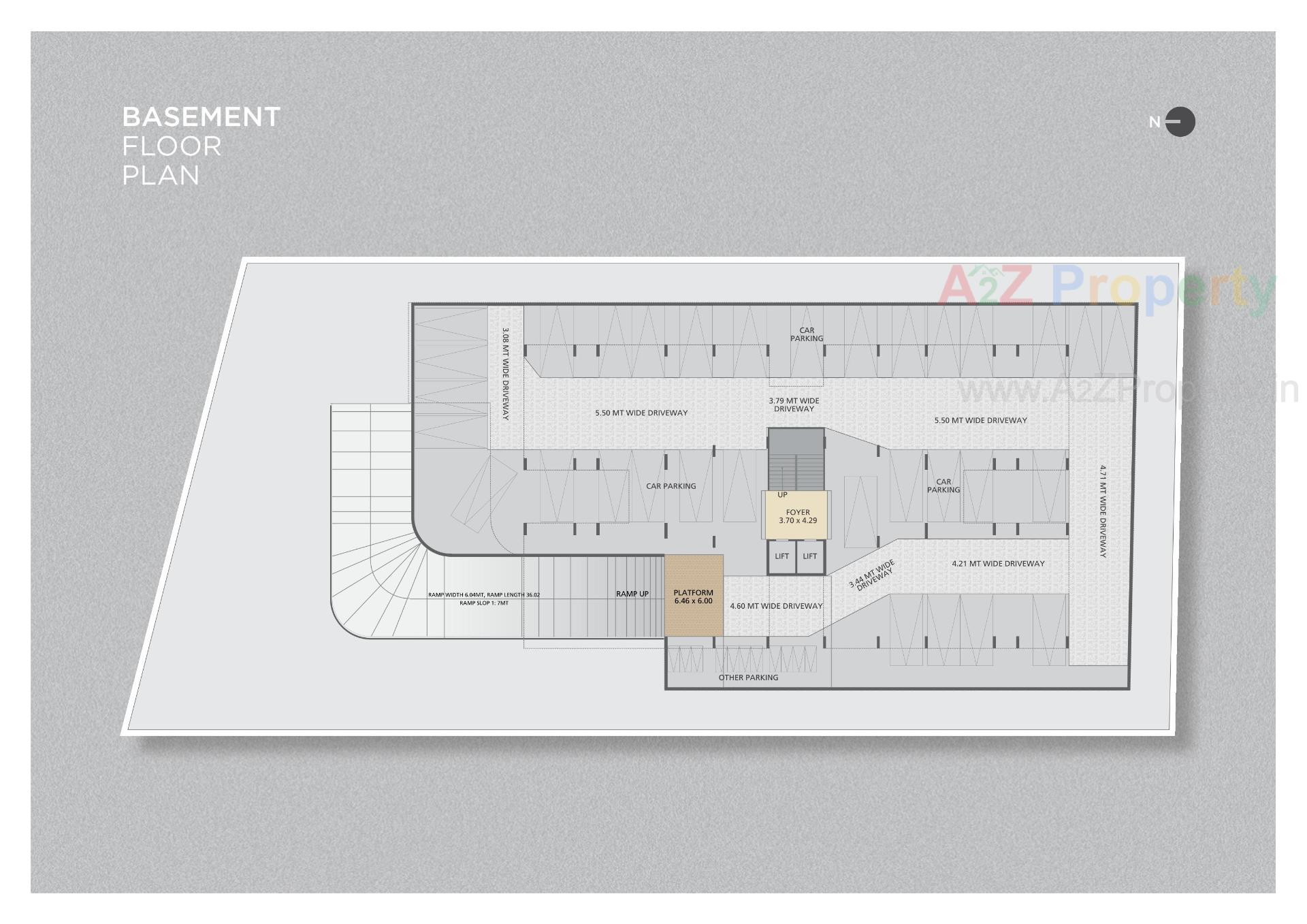 Layout of real estate project Best Galaxy located at Makarba, Ahmedabad, Gujarat