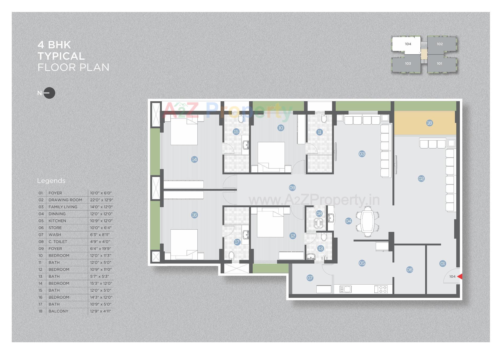 Layout of real estate project Best Galaxy located at Makarba, Ahmedabad, Gujarat