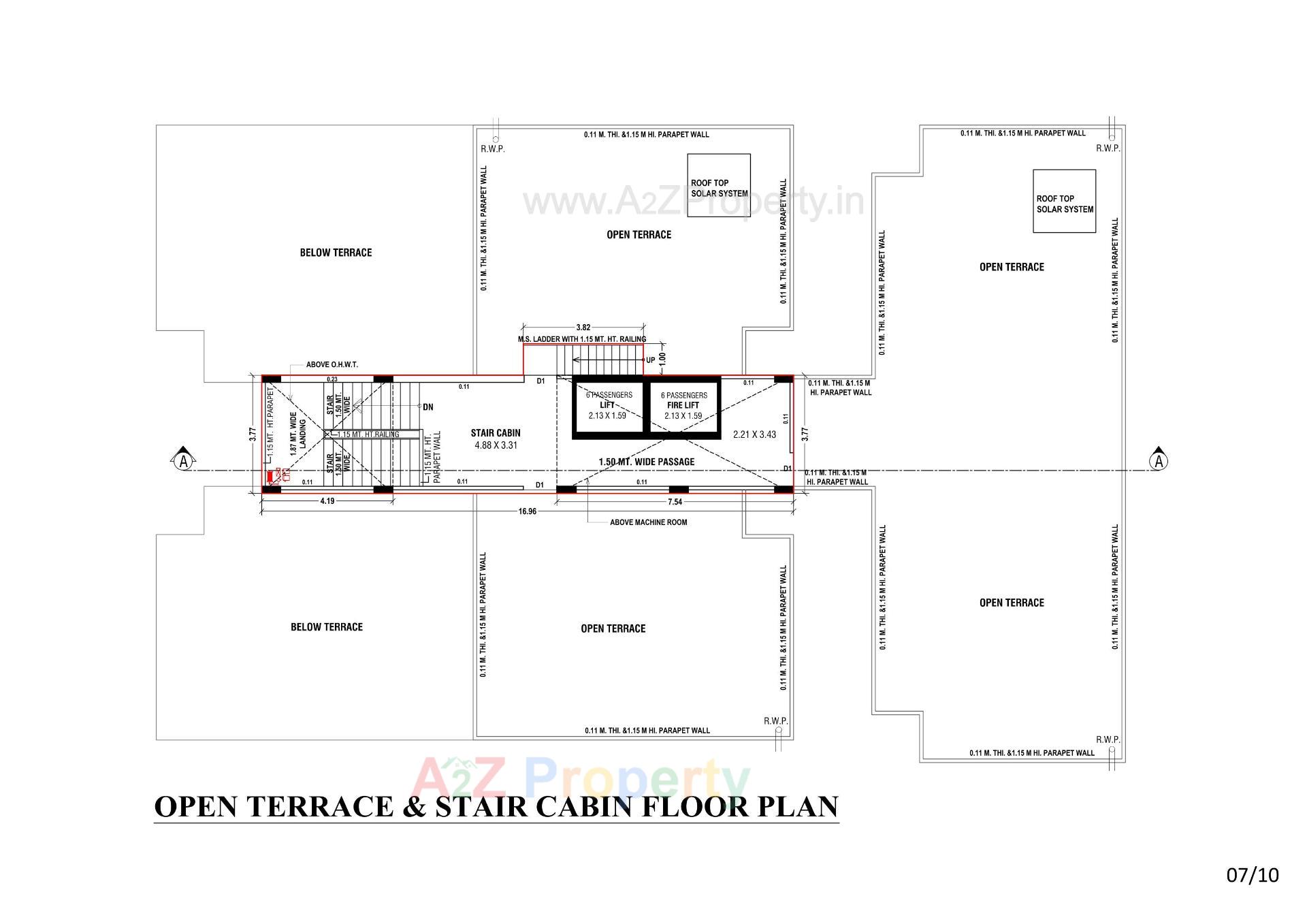 Layout of real estate project Best Qalb located at Okaf, Ahmedabad, Gujarat