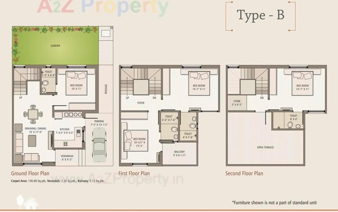 Layout of real estate project Bhagirath Habitat located at City, Ahmedabad, Gujarat