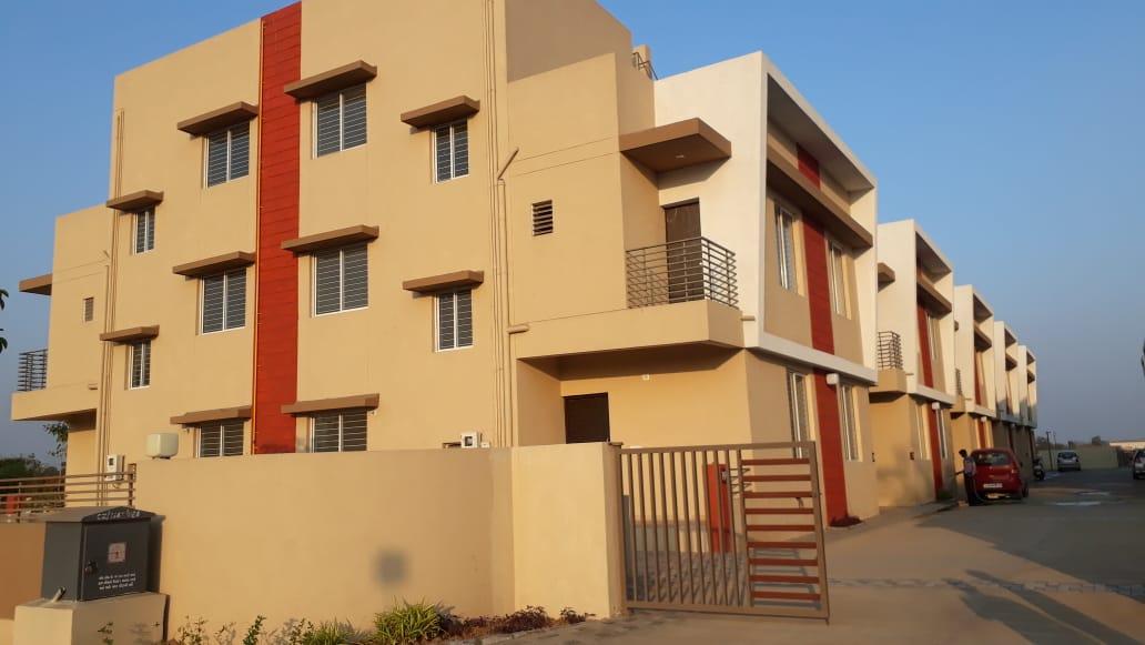 77224_const of real estate project Bhagirath Serenity located at Lambha, Ahmedabad, Gujarat