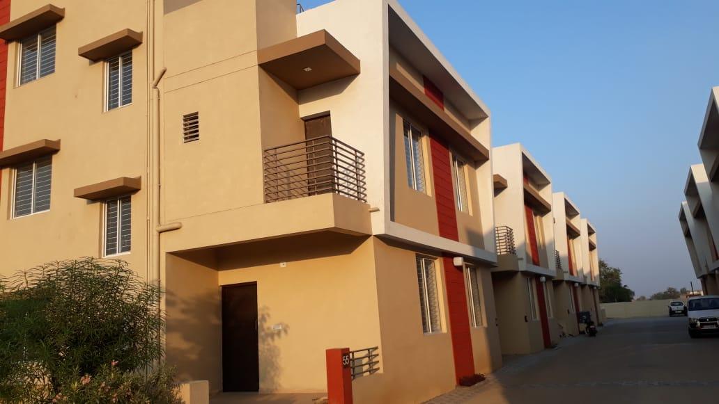 77228_const of real estate project Bhagirath Serenity located at Lambha, Ahmedabad, Gujarat