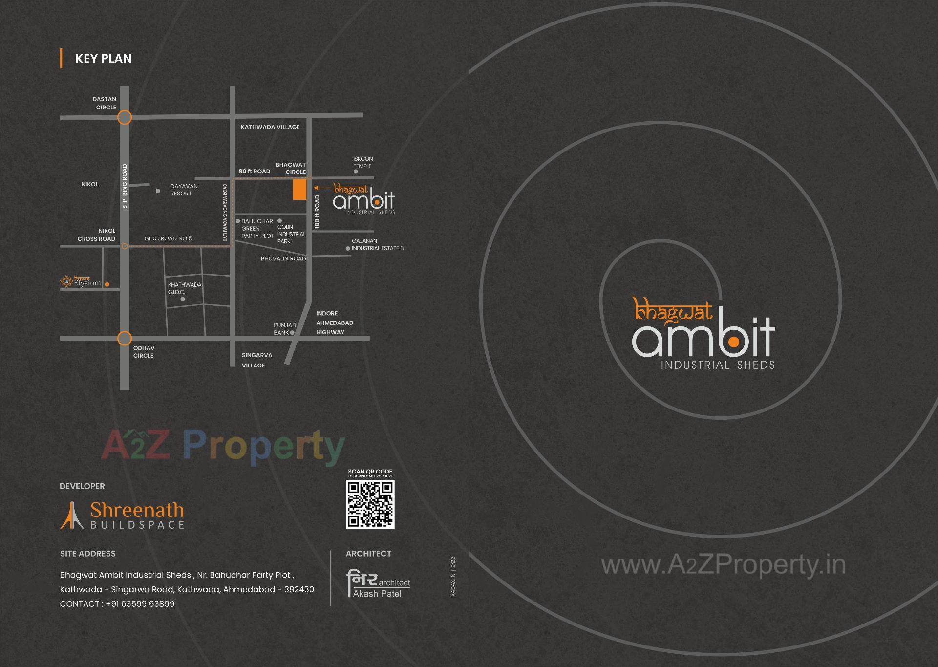  of real estate project Bhagwat Ambit located at Kathwada, Ahmedabad, Gujarat