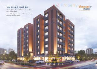Elevation of real estate project Bhagwat Elegna located at Vatva, Ahmedabad, Gujarat
