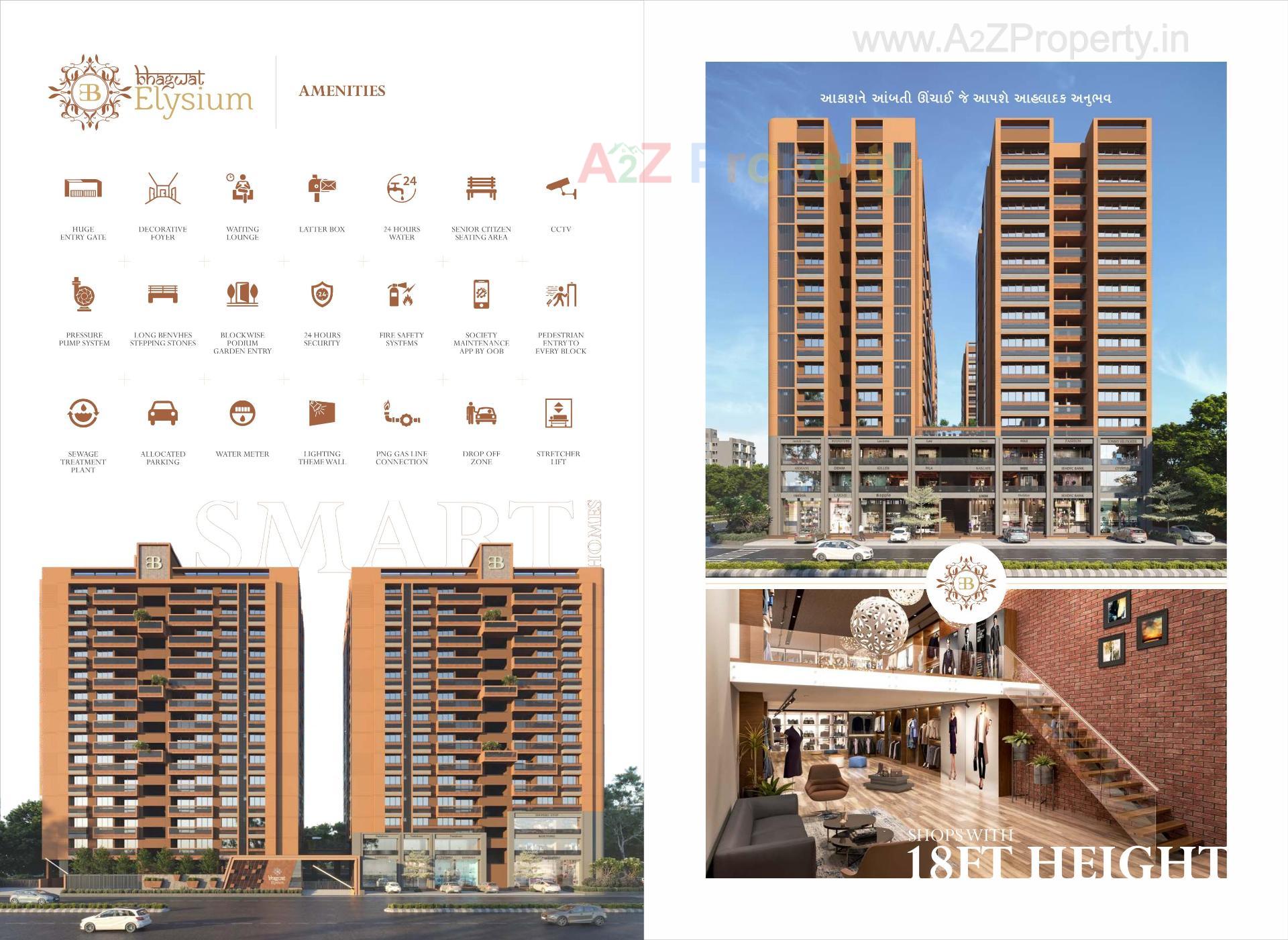  of real estate project Bhagwat Elysium located at Nikol, Ahmedabad, Gujarat