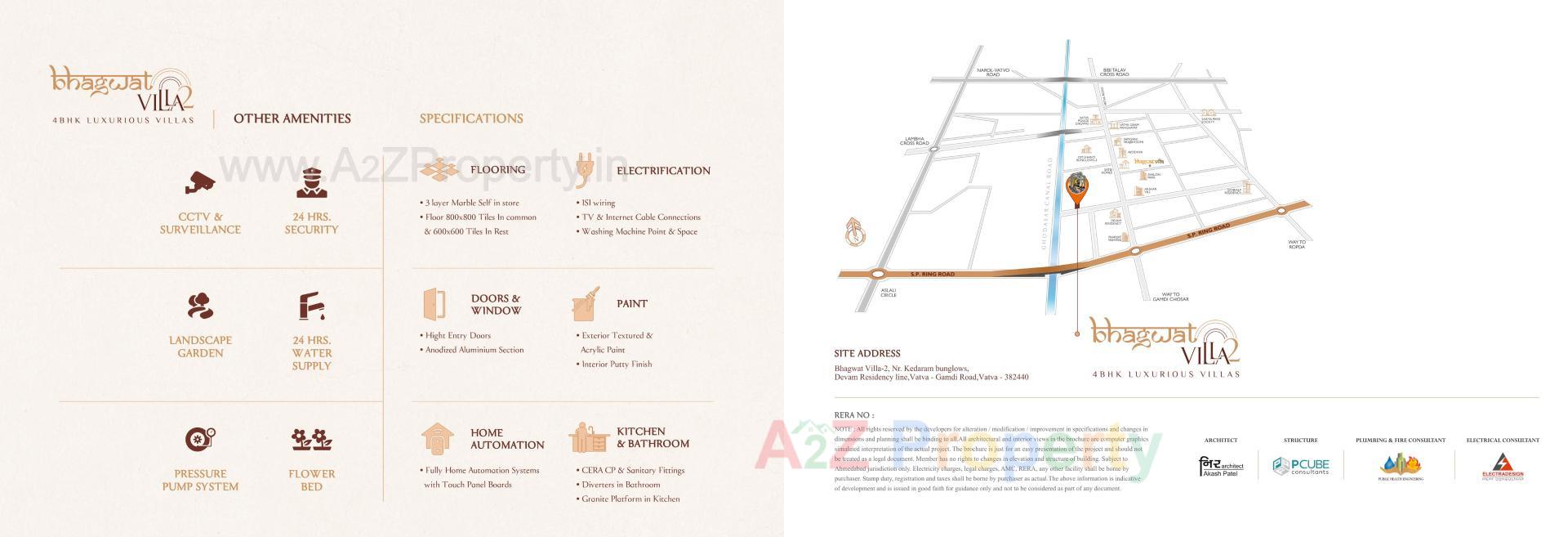  of real estate project Bhagwat Villa located at Vatva, Ahmedabad, Gujarat