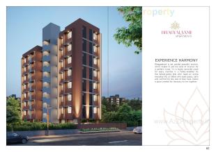 Elevation of real estate project Bhagyalaxmi Apartment located at Vasna, Ahmedabad, Gujarat