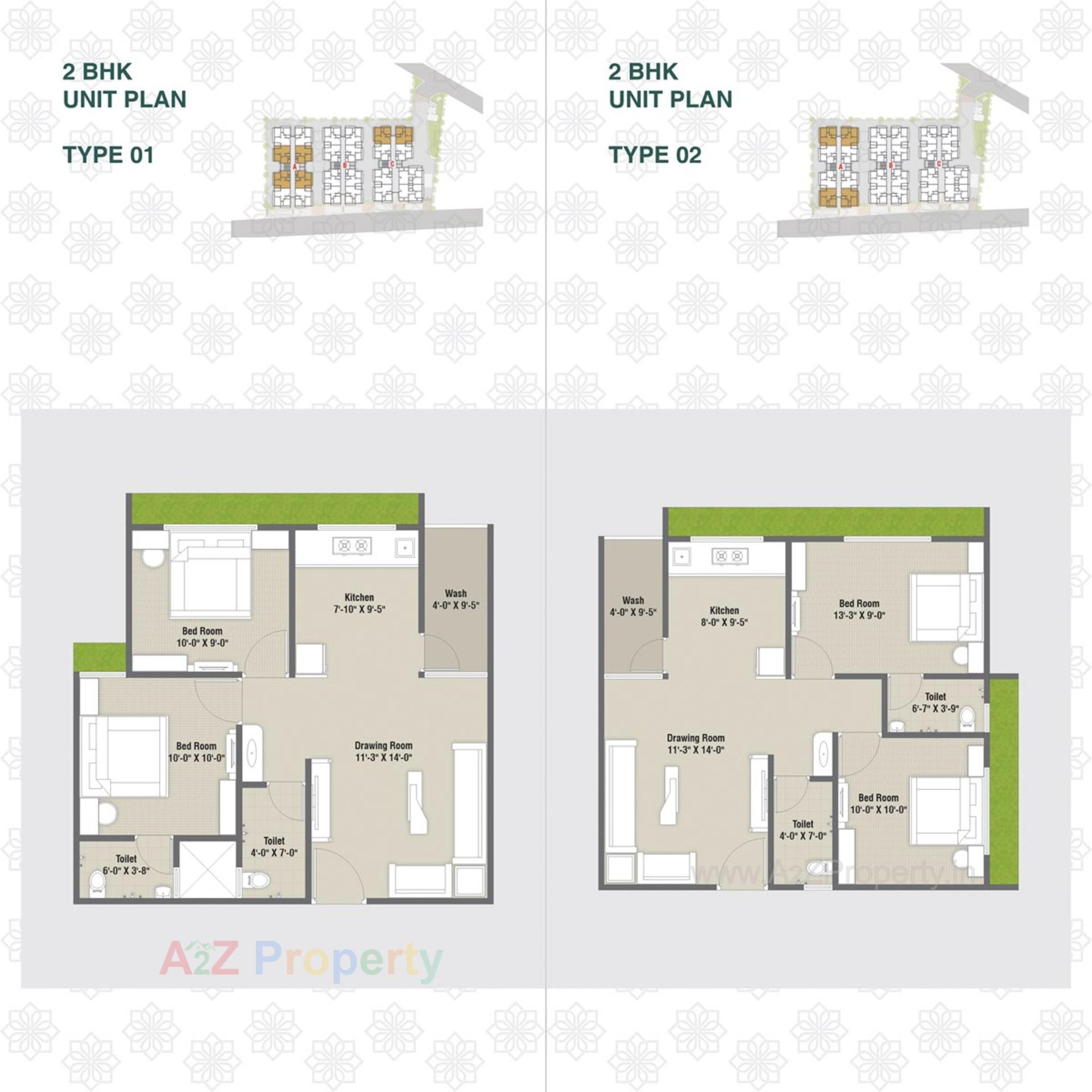 Layout of real estate project Bhakti Elegance located at Naroda, Ahmedabad, Gujarat