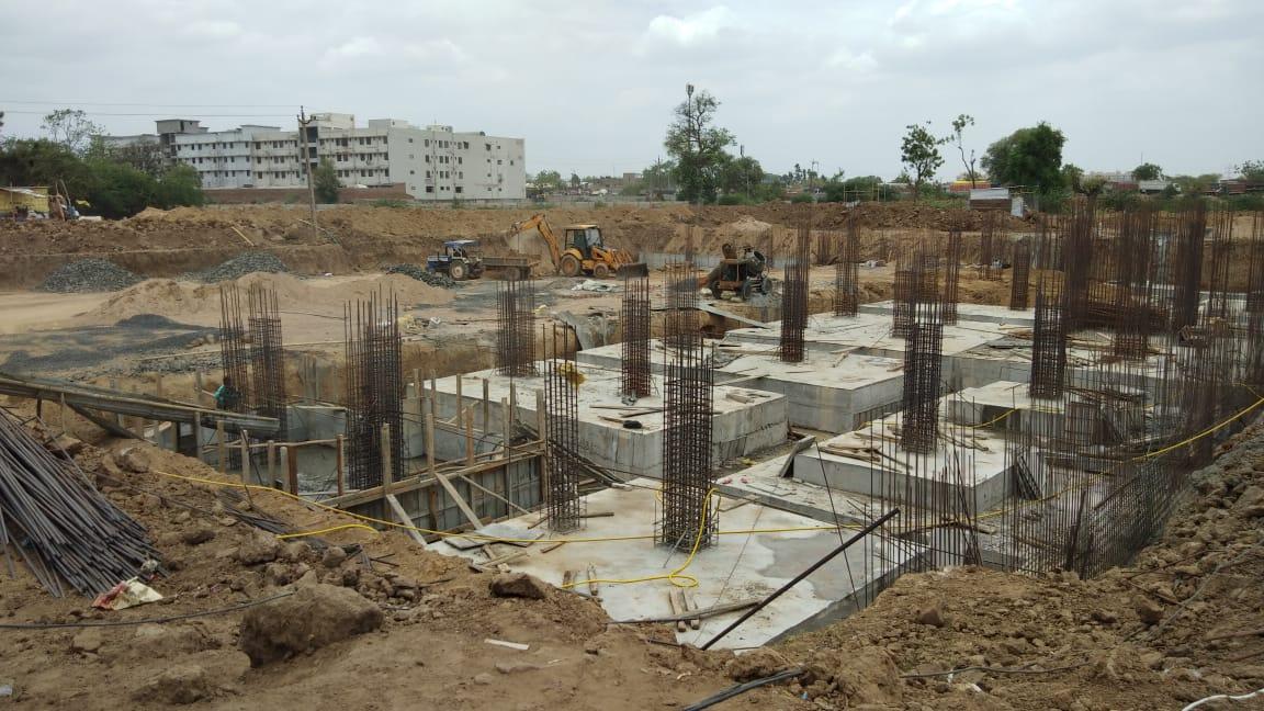 162045_const of real estate project Bijal Business Centre located at Aslali, Ahmedabad, Gujarat