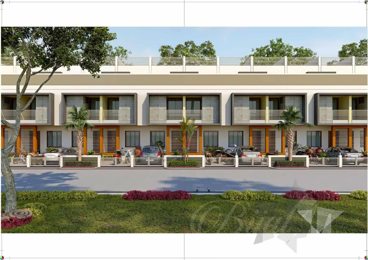 3D Elevation of real estate project Bijal Homes located at Vatva, Ahmedabad, Gujarat