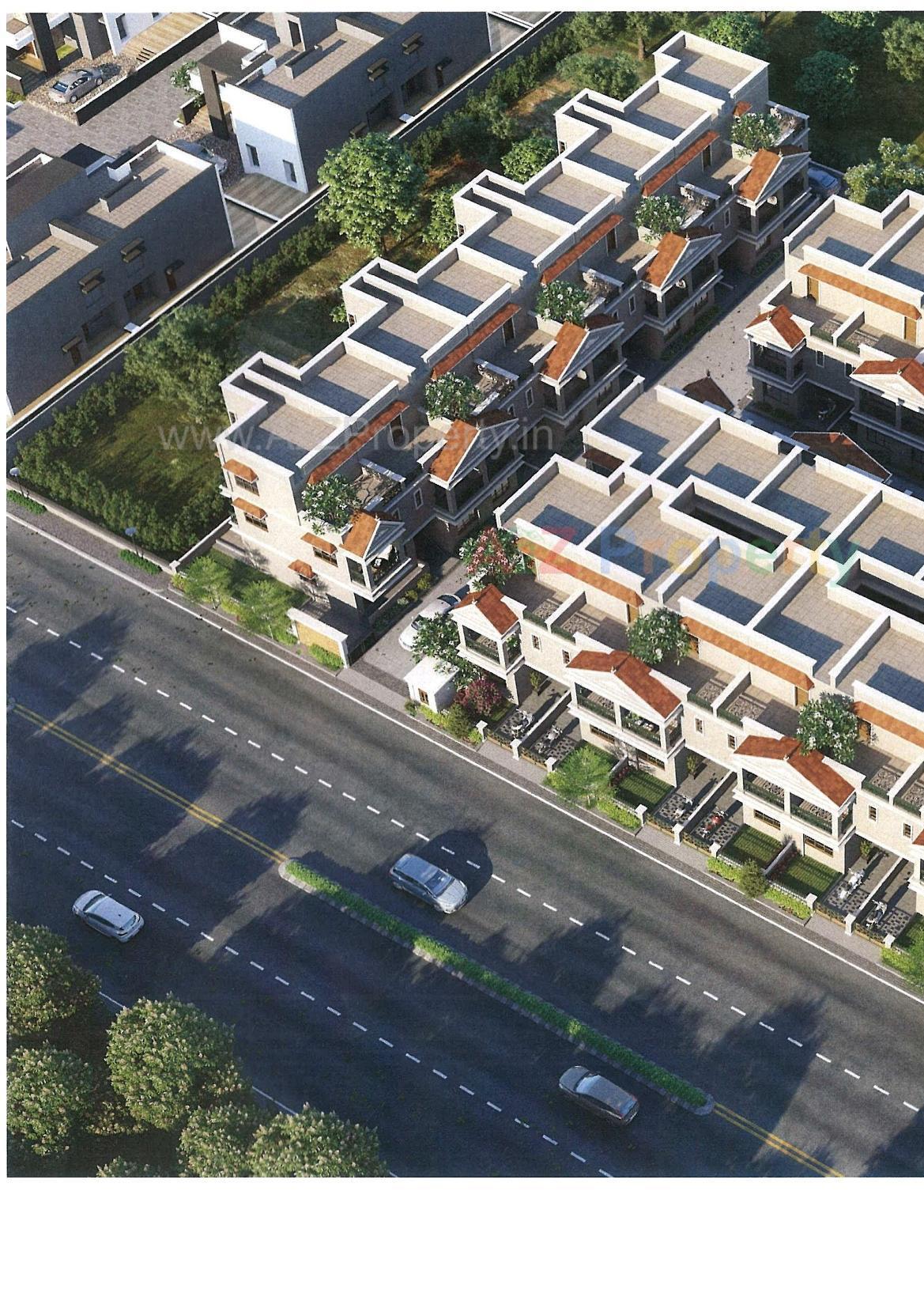 3D Elevation of real estate project Bileshwar Kutir located at Bareja, Ahmedabad, Gujarat