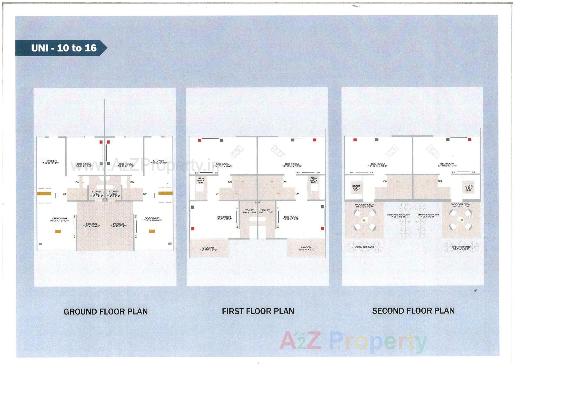 Layout of real estate project Bileshwar Kutir located at Bareja, Ahmedabad, Gujarat