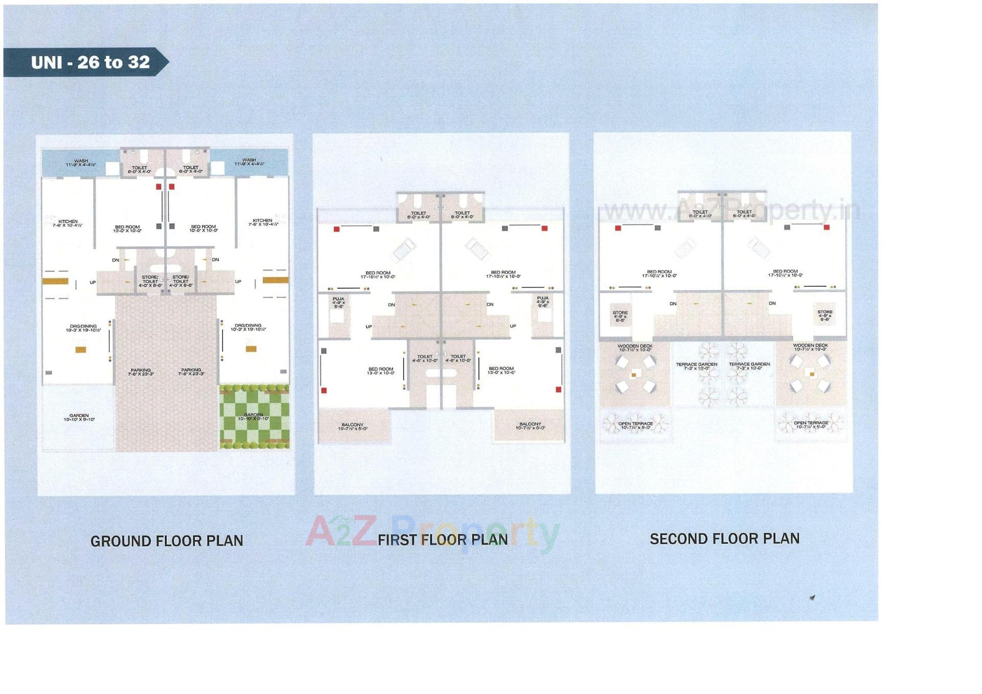 Layout of real estate project Bileshwar Kutir located at Bareja, Ahmedabad, Gujarat