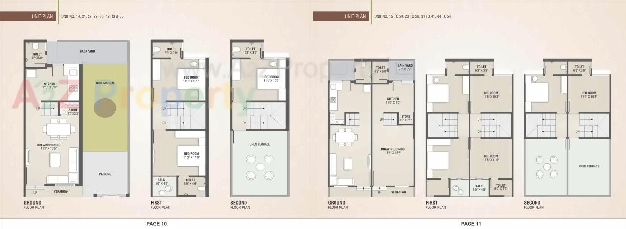 Layout of real estate project Bileshwar Residency located at Bareja, Ahmedabad, Gujarat