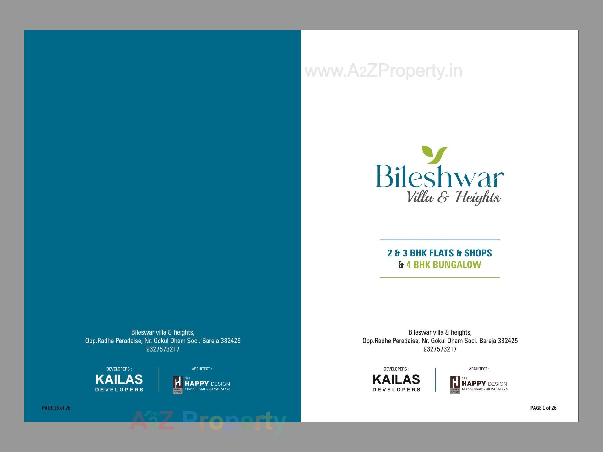  of real estate project Bileshwar Villa   Heights located at Bareja, Ahmedabad, Gujarat