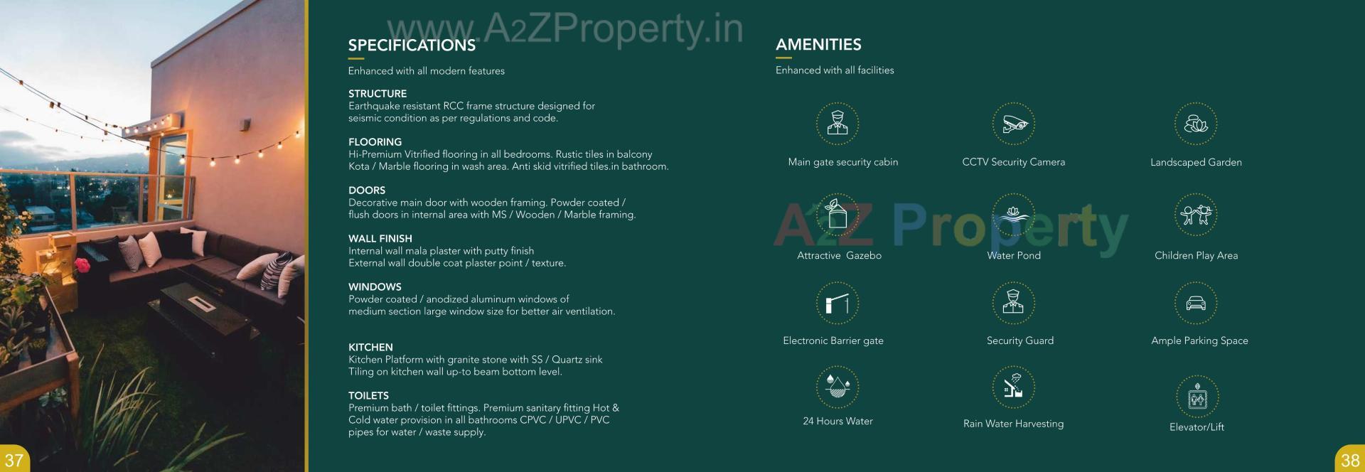  of real estate project Bilipatra located at Vastral, Ahmedabad, Gujarat