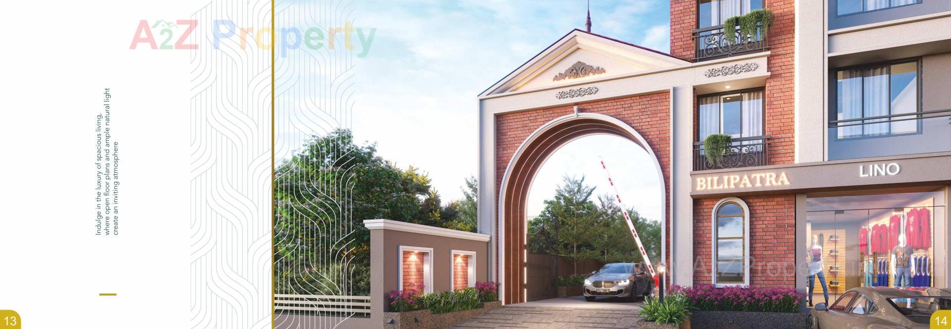 3D Elevation of real estate project Bilipatra located at Vastral, Ahmedabad, Gujarat