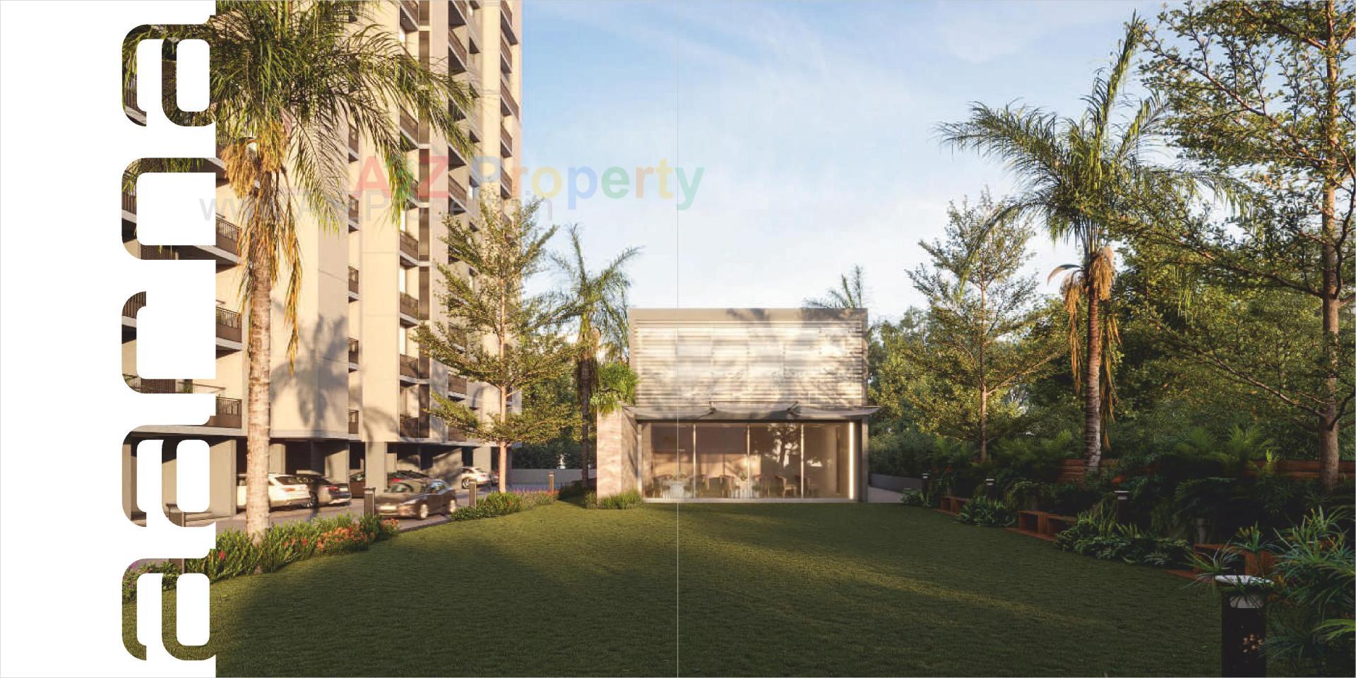 3D Elevation of real estate project Binori Aarna located at Ambali, Ahmedabad, Gujarat