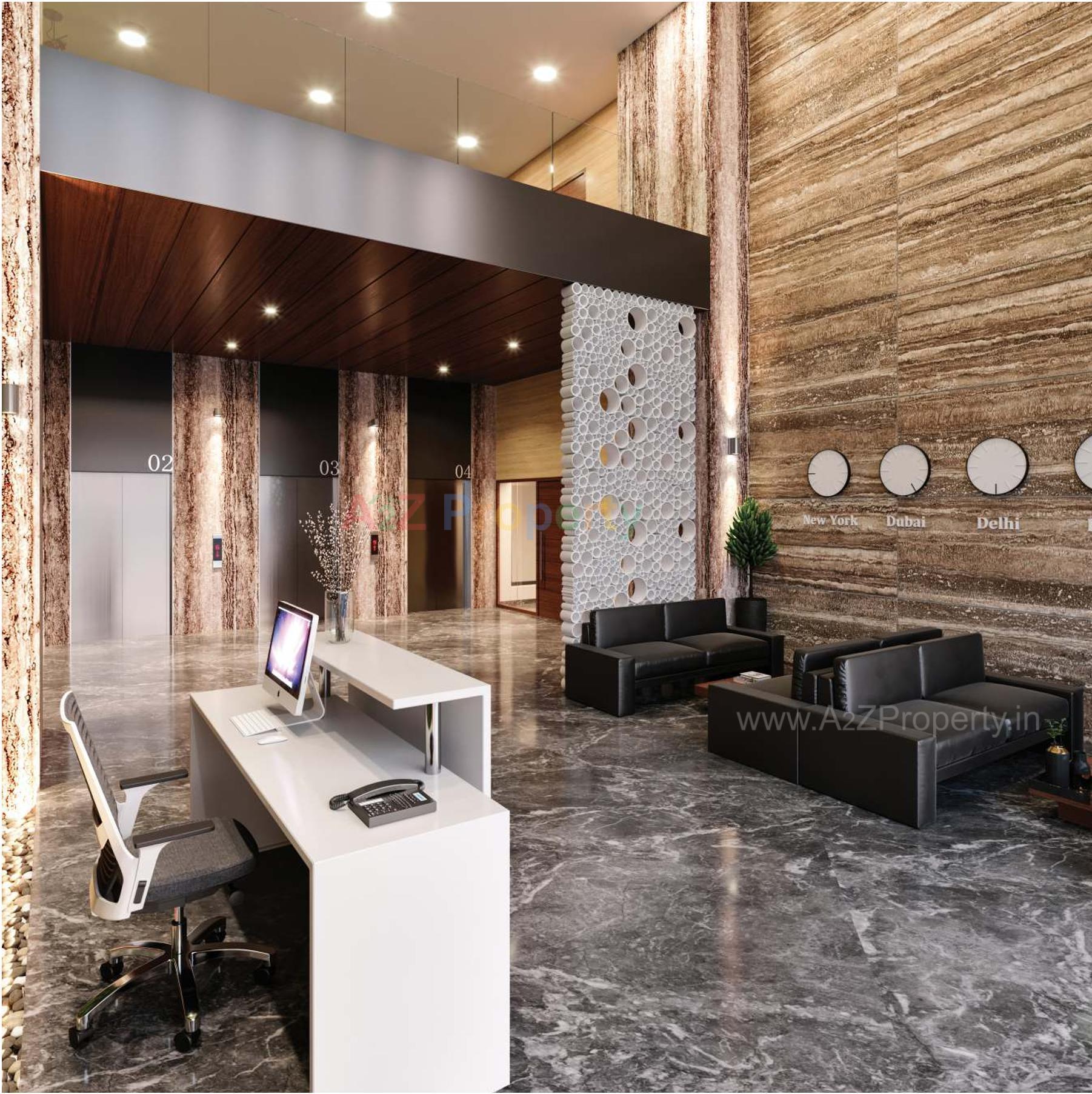 3D Elevation of real estate project Binori Bsquare located at Ambli, Ahmedabad, Gujarat