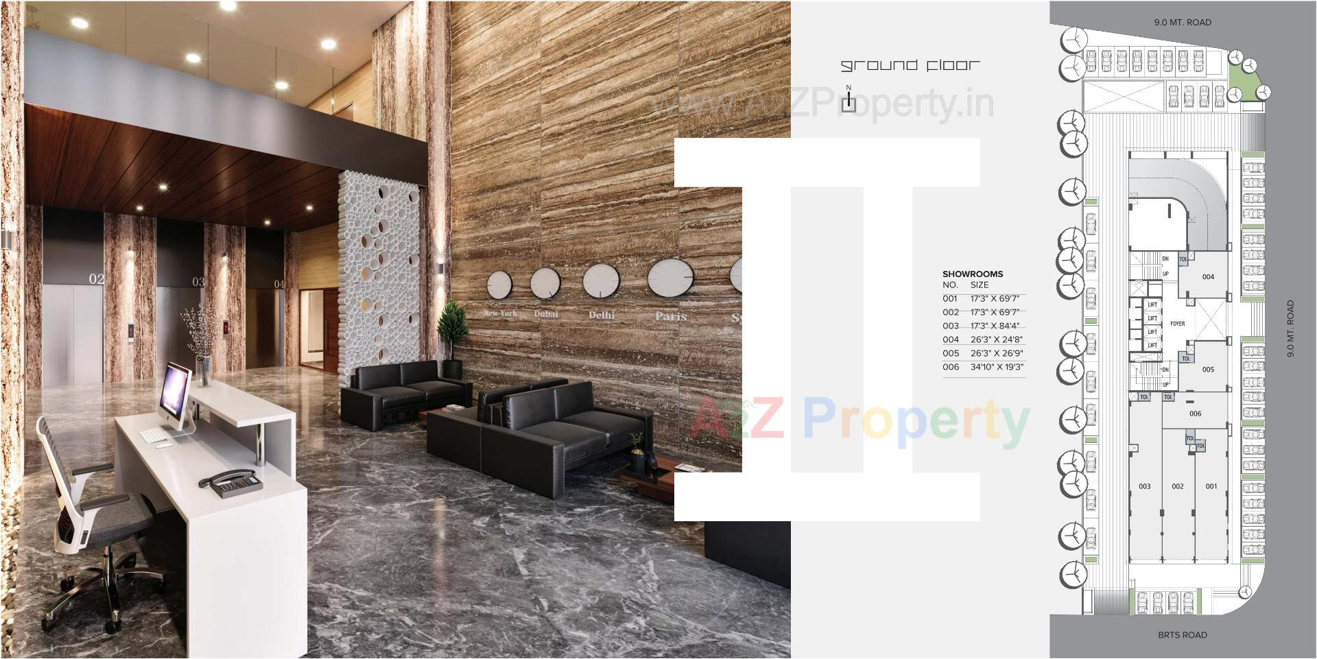  of real estate project Binori Bsquare located at Ambli, Ahmedabad, Gujarat