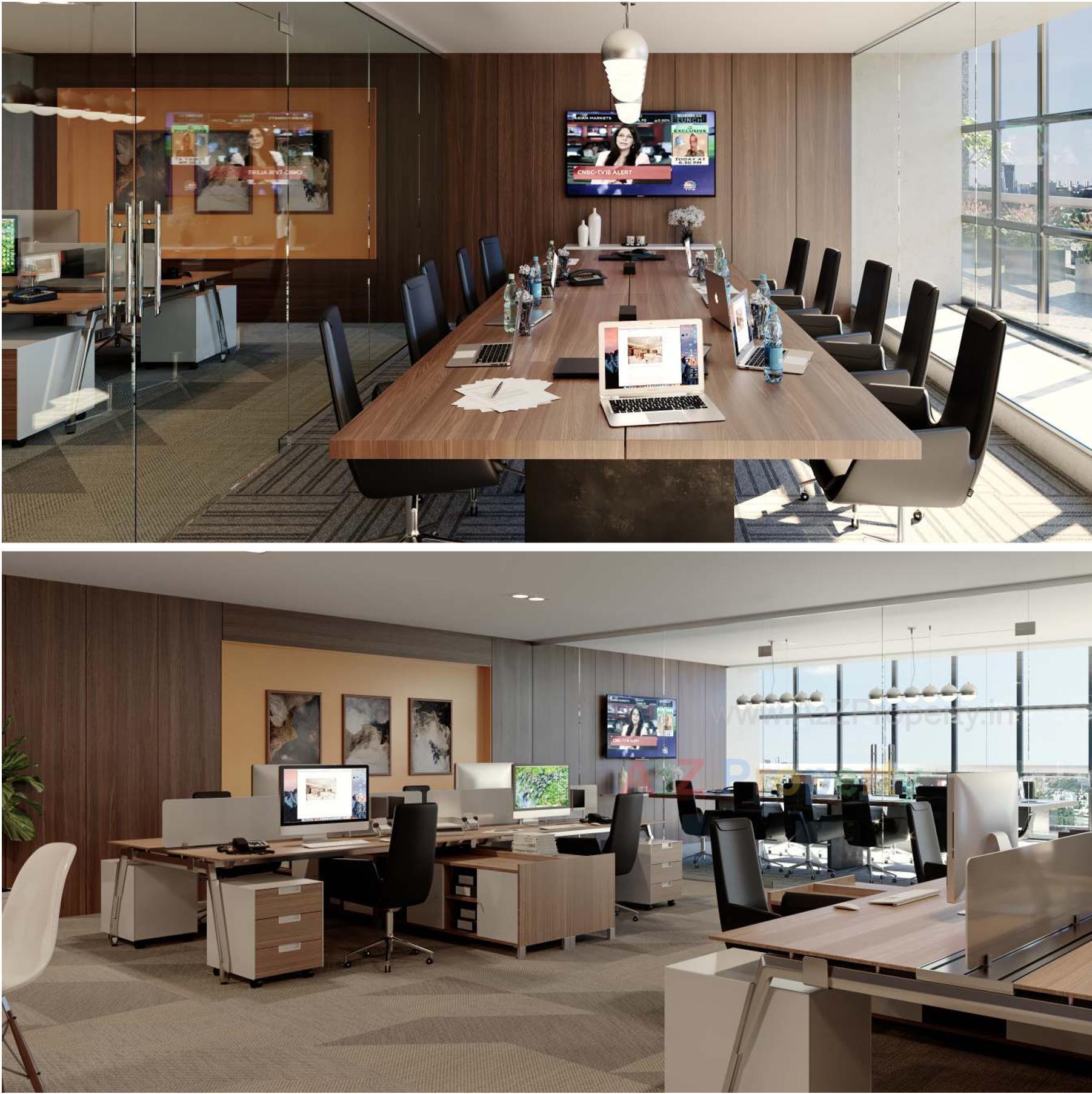 3D Elevation of real estate project Binori Bsquare located at Ambli, Ahmedabad, Gujarat