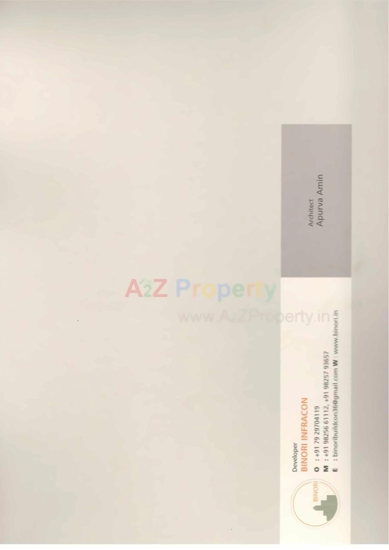  of real estate project Binori Gracia located at Bopal, Ahmedabad, Gujarat