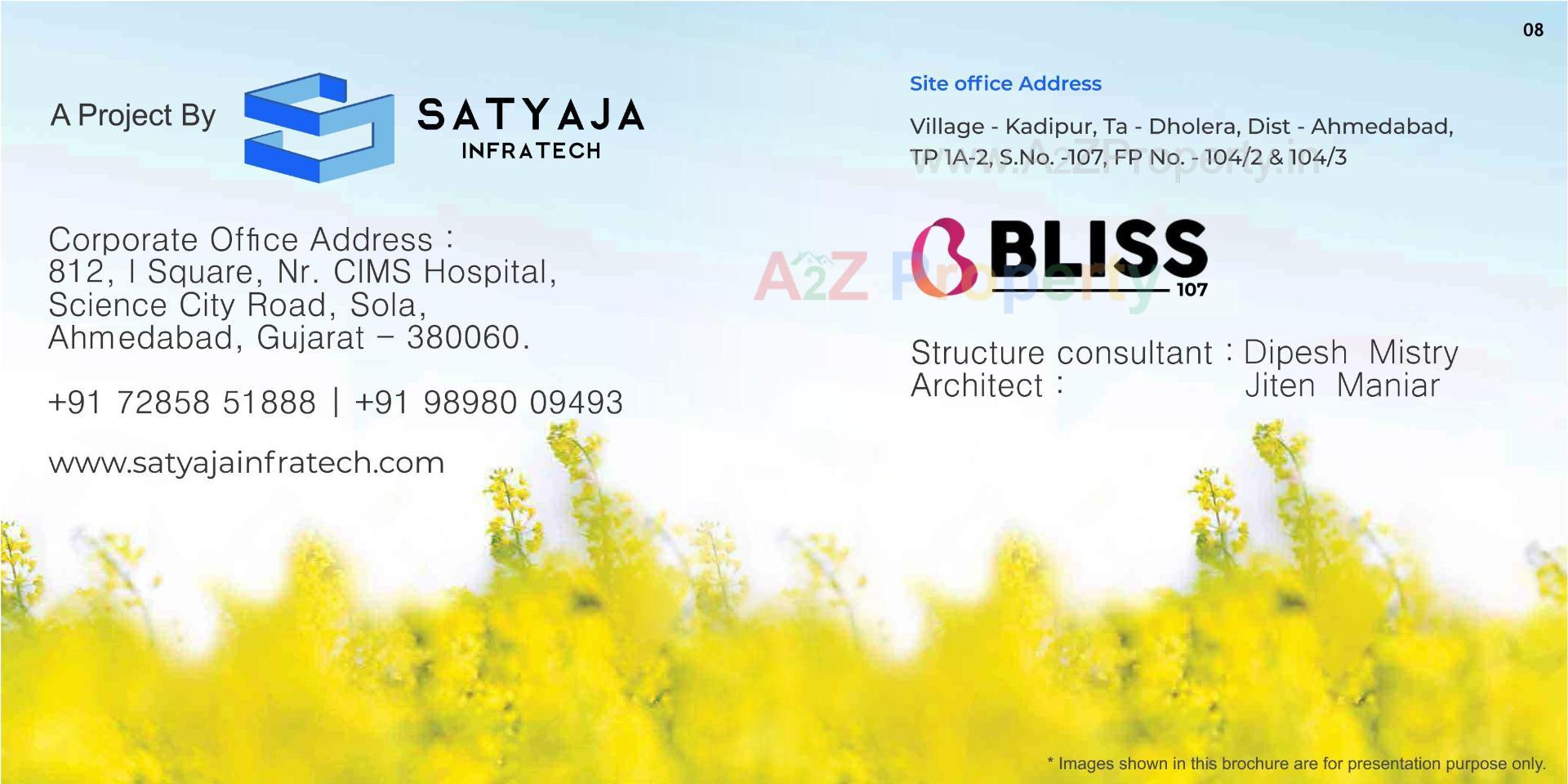  of real estate project Bliss 10 located at Kadipur, Ahmedabad, Gujarat