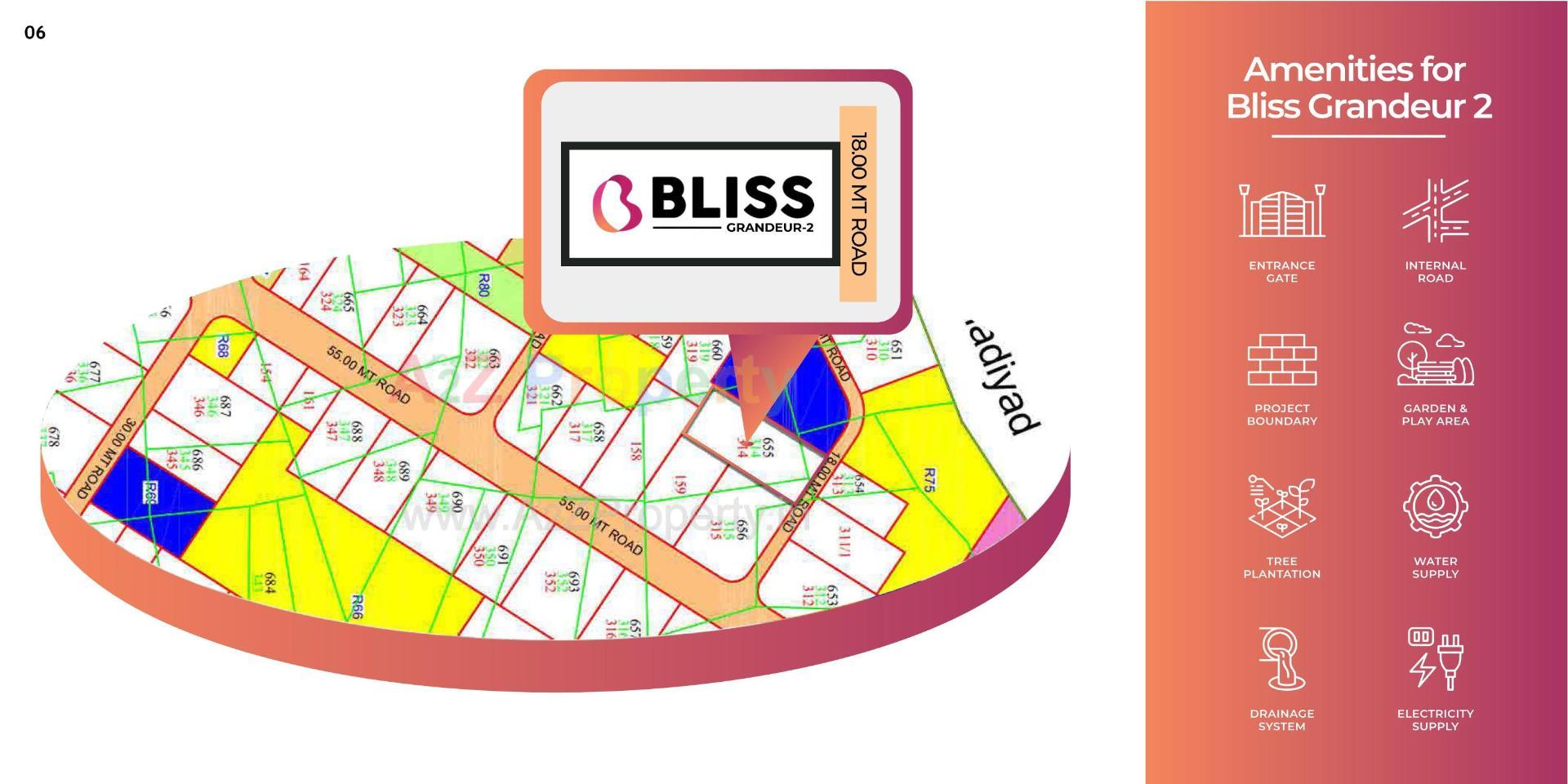  of real estate project Bliss Grandeur located at Kadipur, Ahmedabad, Gujarat