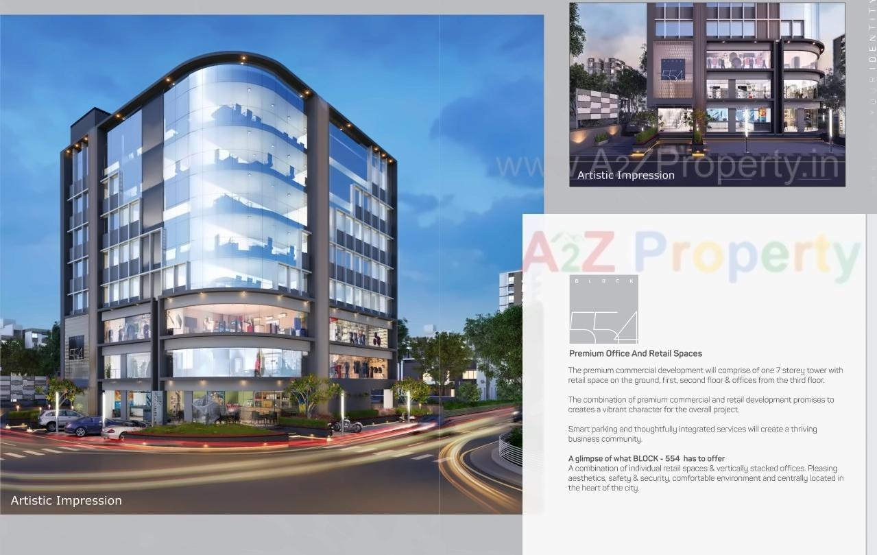 3D Elevation of real estate project Block located at Chadavad, Ahmedabad, Gujarat