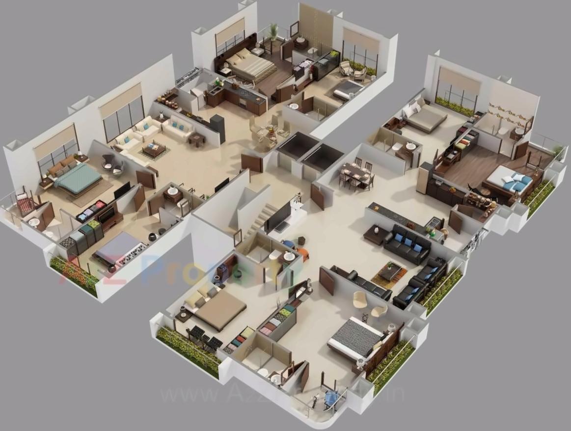 Layout of real estate project Blossom Oasis located at Changispur, Ahmedabad, Gujarat