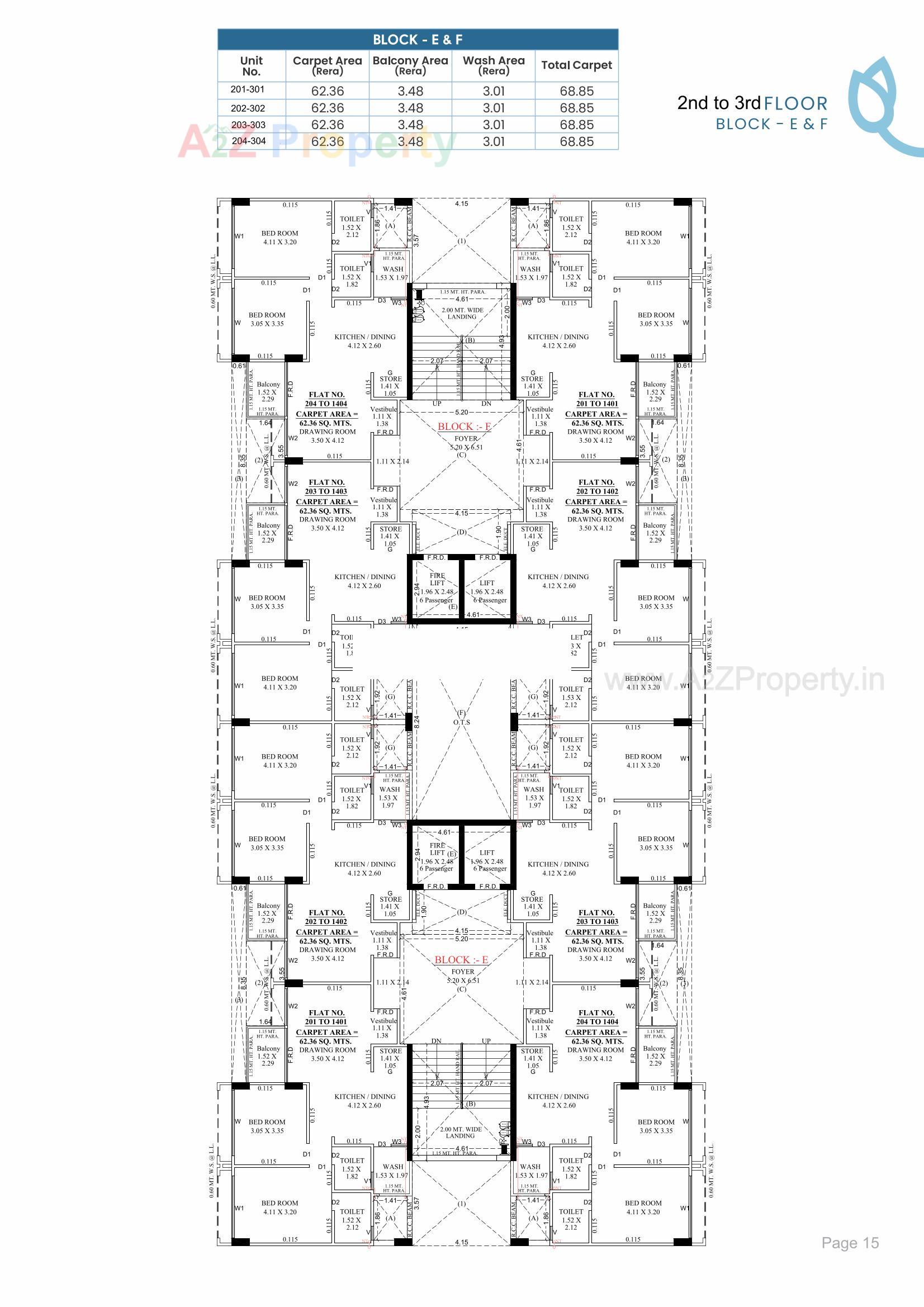 Layout of real estate project Blue Bell located at Jagatpur, Ahmedabad, Gujarat