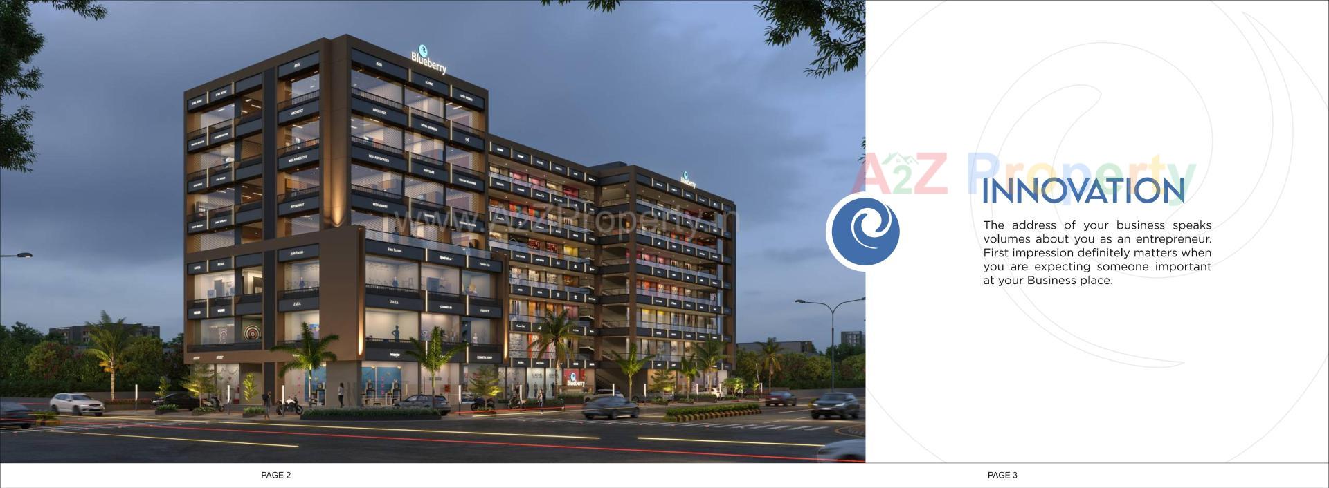  of real estate project Blueberry located at Nikol, Ahmedabad, Gujarat