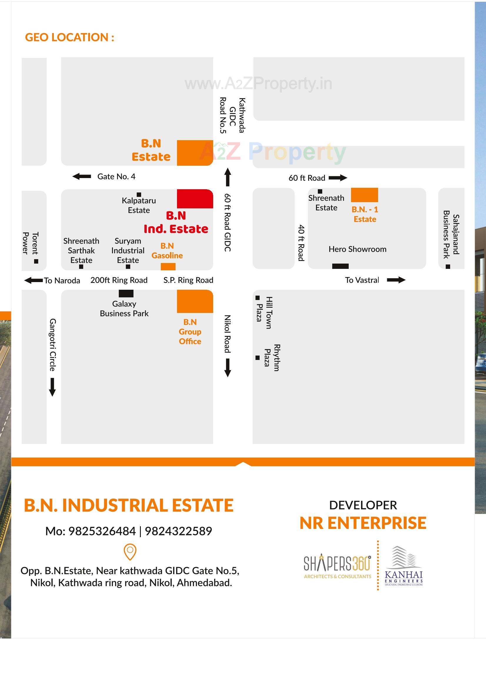  of real estate project Bn Industrial Estate located at Nikol, Ahmedabad, Gujarat