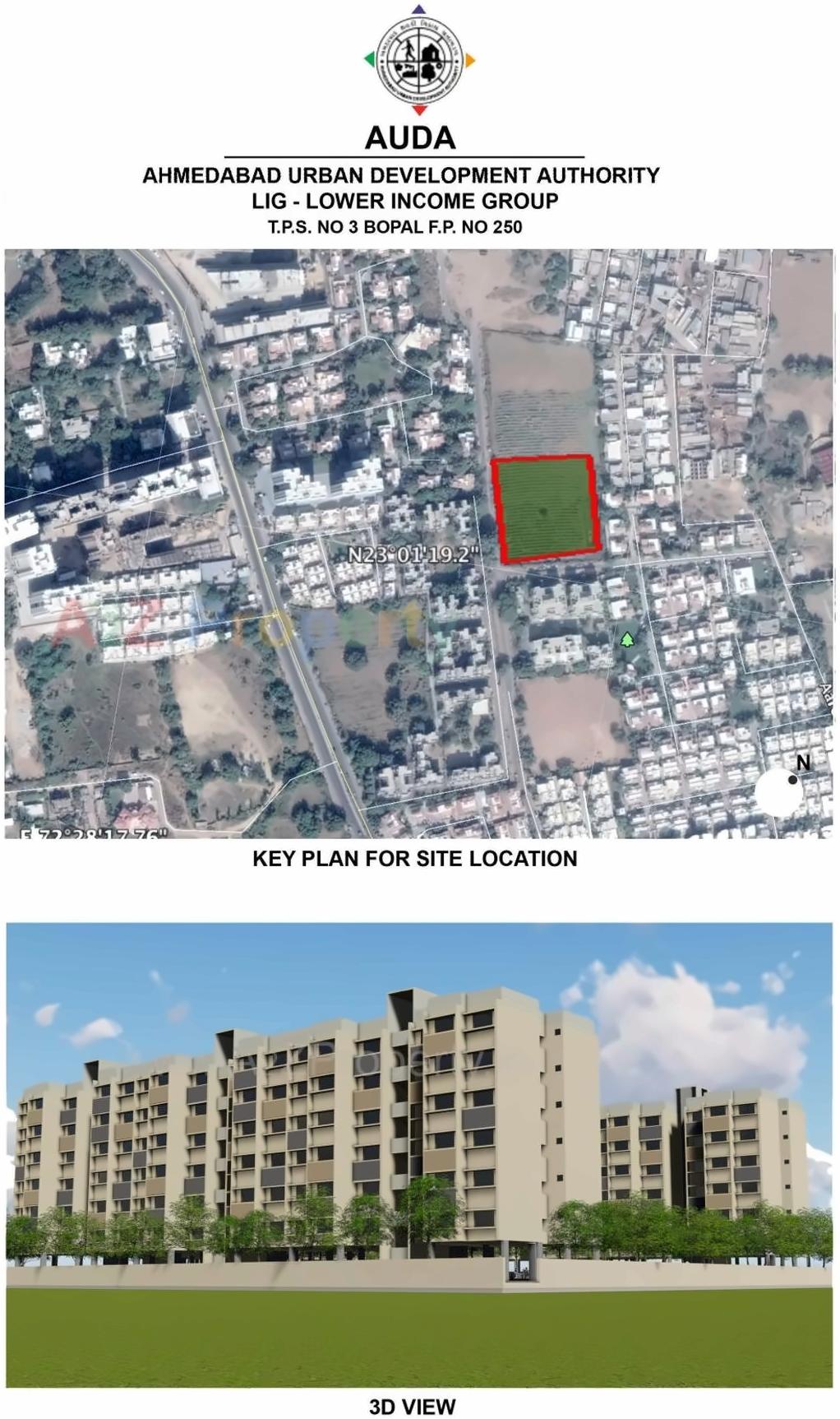  of real estate project Bopal Fp 250 Lig located at Bopal, Ahmedabad, Gujarat