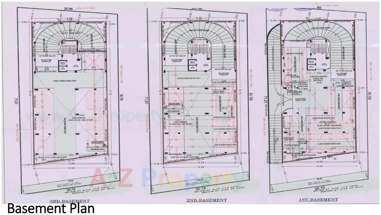 Layout of real estate project Capital One located at Ahmedabad, Ahmedabad, Gujarat