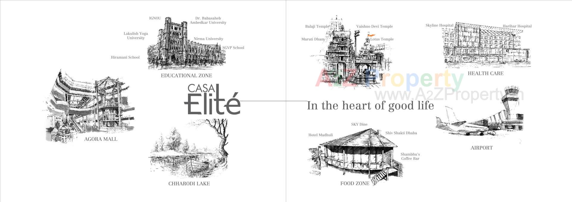  of real estate project Casa Elite located at Dascroi, Ahmedabad, Gujarat