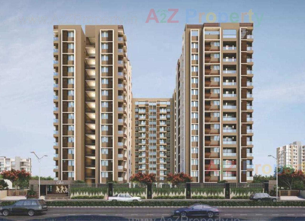 3D Elevation of real estate project Casa Elite located at Dascroi, Ahmedabad, Gujarat