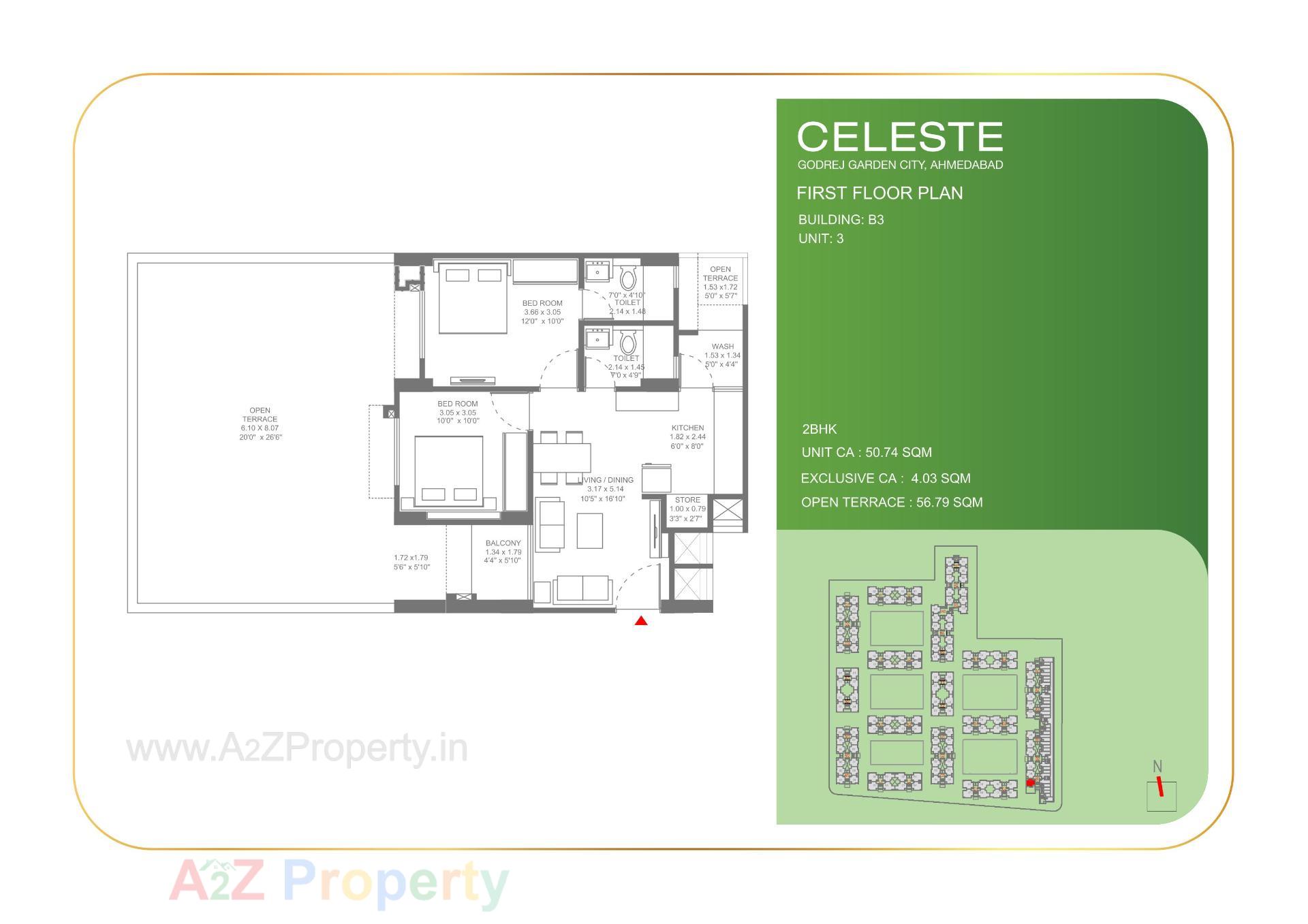 Layout of real estate project Celeste located at Jagatpur-chainpur-tragad, Ahmedabad, Gujarat