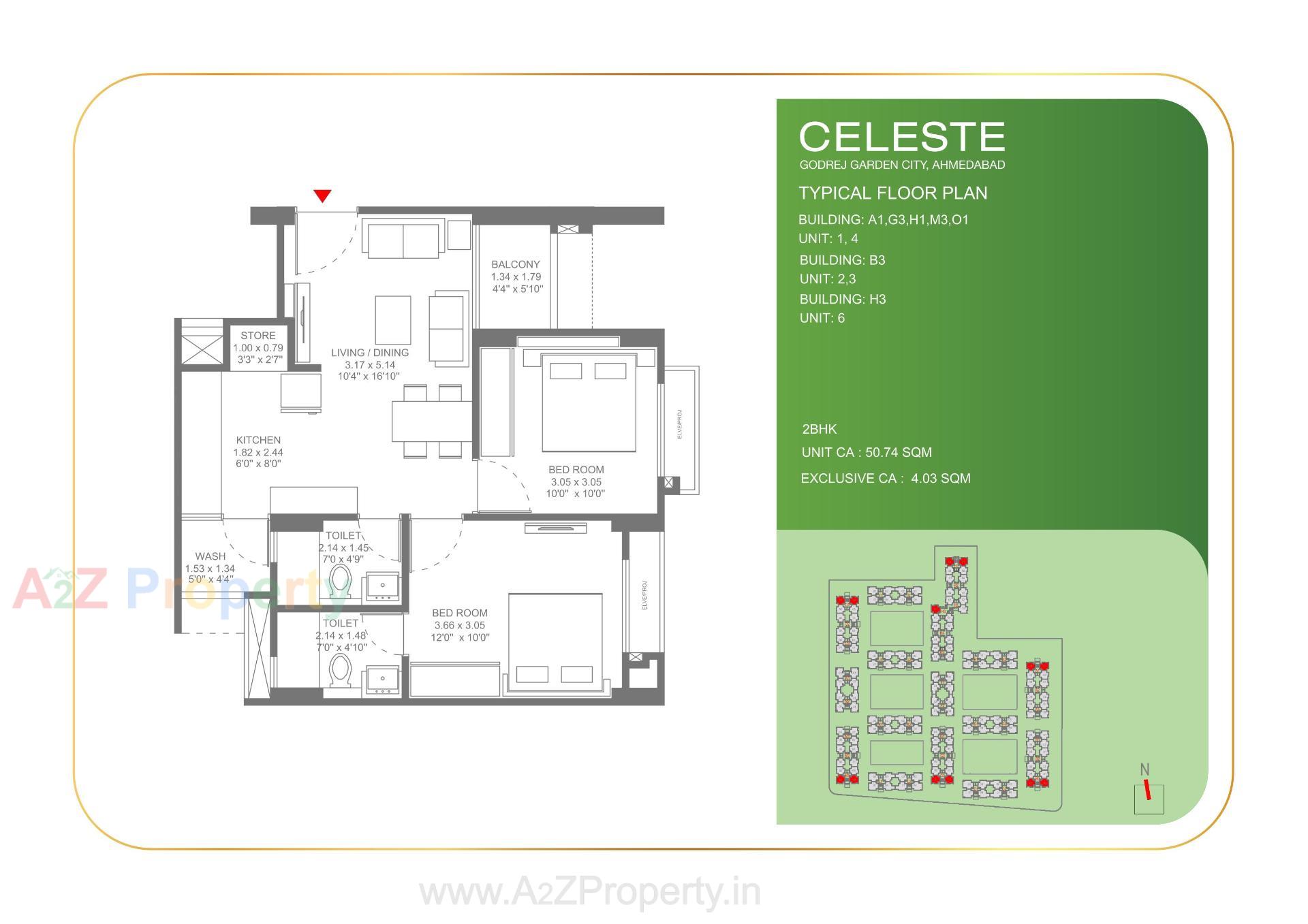 Layout of real estate project Celeste located at Jagatpur-chainpur-tragad, Ahmedabad, Gujarat